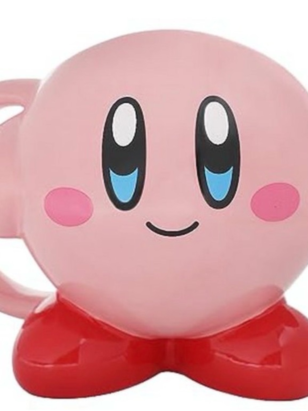 Nintendo Kirby 16oz  Pink sculpted ceramic character Mug